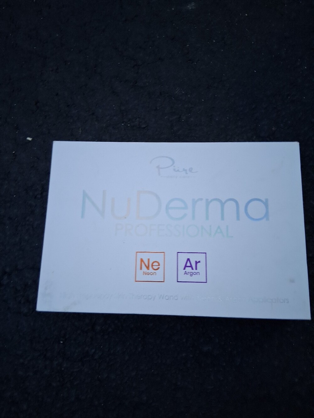 NuDerma Professional Skincare Tool Kit - White
